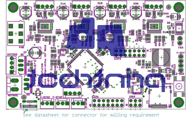 Printrboard-revF2 board layout